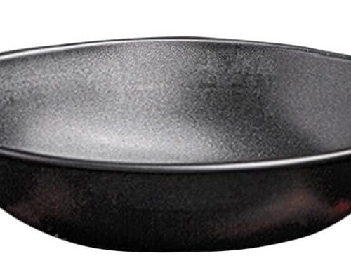 Small Iron Pot Nonstick Saute Pan Non Stick Saute Pan Fried Wok Cookware Household Metal Cooking Pot Camping Wooden Frying Cooking Utensils Stove