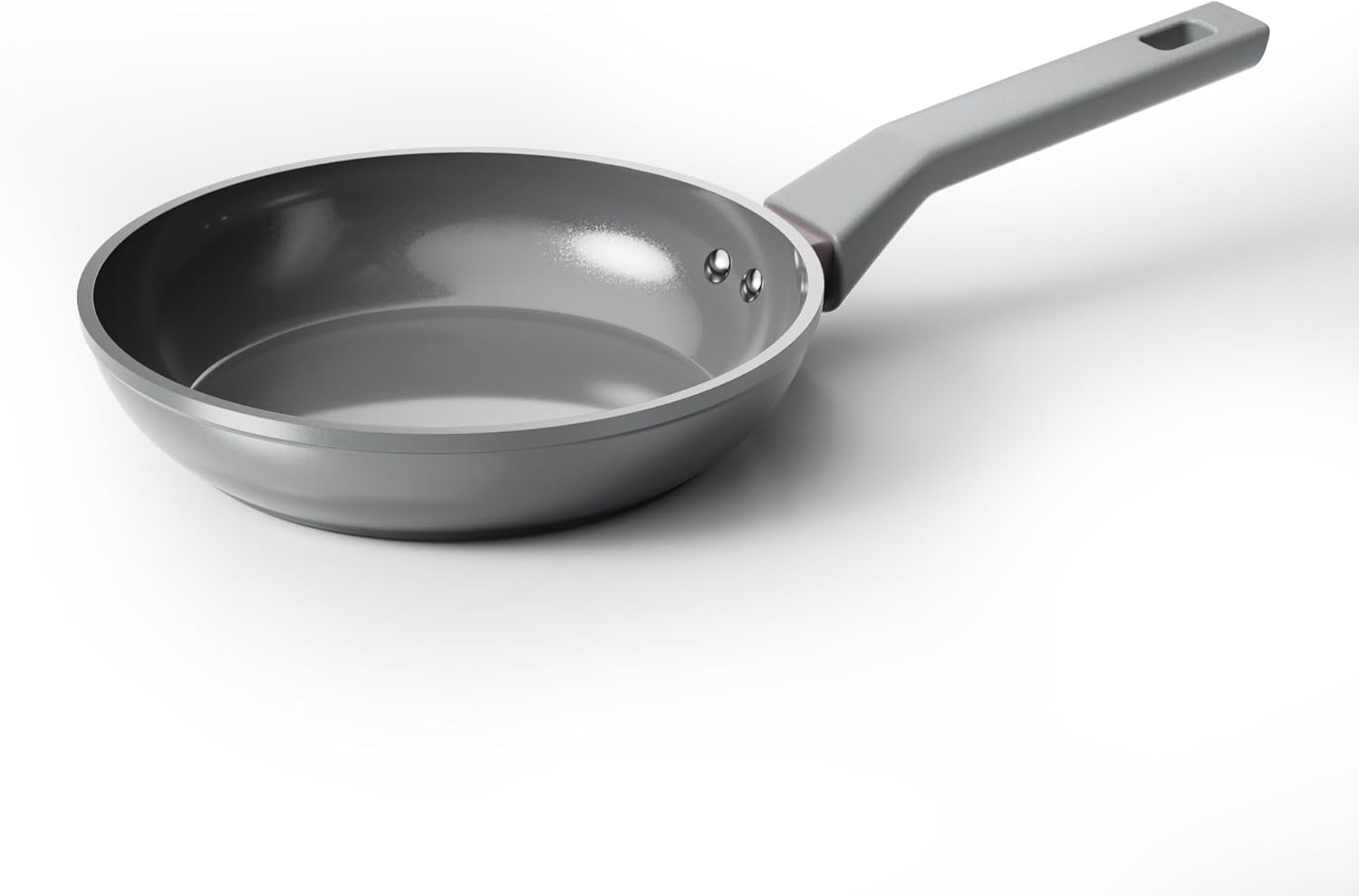 8 Inch NonStick Frying Pan, Diamond-Titanium Ceramic Frying Pans Skillet, Non Stick Egg Pans with Stay Cool Handle for Induction, Dishwasher & Oven Safe, PTFE & PFOA Free, Non Toxic for Cooking
