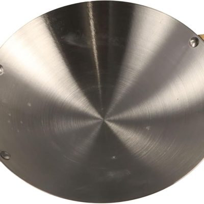 Stainless Steel Wok Household Korean Round Bottom Saucepan Traditional Frying Pan Multi- Cooking Wok Iron Soup Pot for Chinese Style Stir-Fry