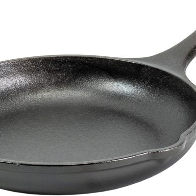 8" Cast Iron Skillet - Chef Collection - Perfect Sear - Ergonomic Handles - Superior Heat Retention - Cast Iron Cookware & Skillet